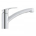 Змішувач для кухні з висувним виливом Grohe Eurosmart New (30305001) - Фото 1